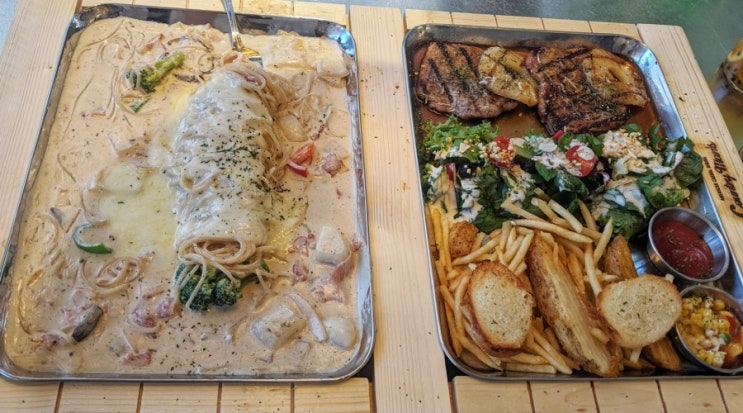  [창원/양덕동] 마산 레스토랑  파스타 맛집 양이 어마어마한 파레트 강추 컨트리맨즈 마산점(주차정보)
