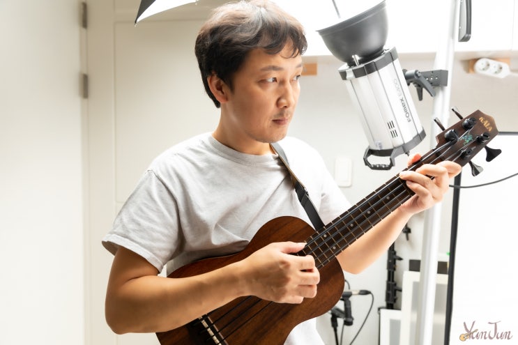  고또 스트랩핀 달기 - 우쿨렐레 베이스