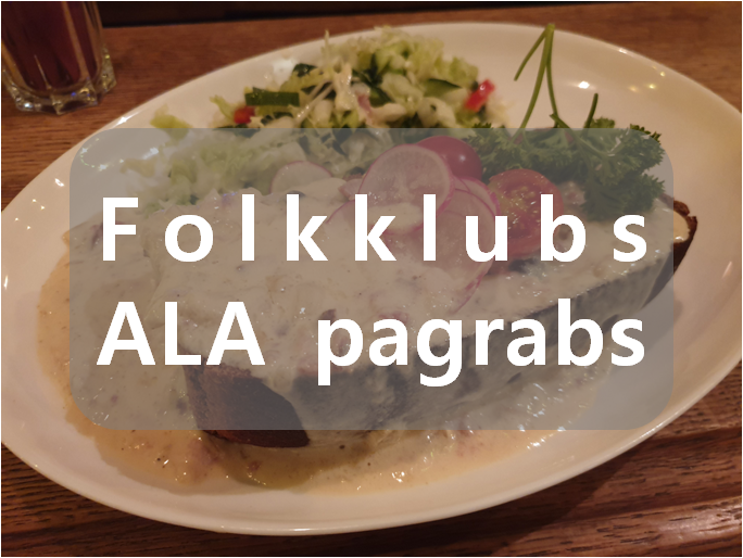 스칸디나비아 음악과 함께 리가 맛집 추천 Folkklubs ALA pagrabs