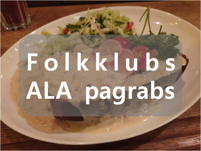  스칸디나비아 음악과 함께 리가 맛집 추천 Folkklubs ALA pagrabs