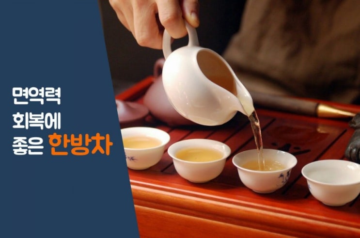  면역력 회복에 좋은 한방차