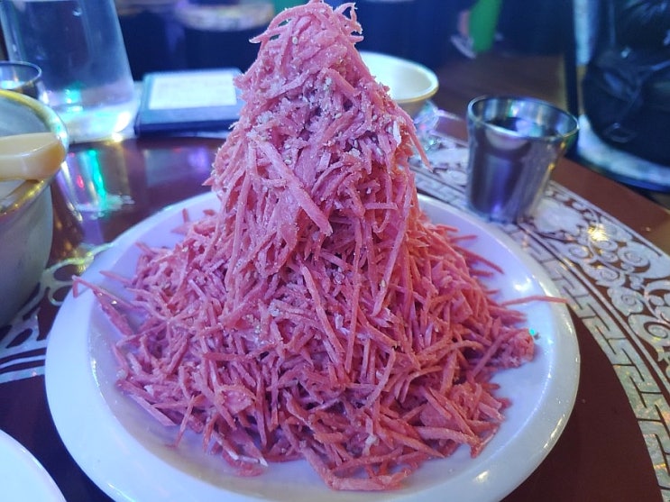 구월동 맛집 [두꺼비집] 육회+육전+미숫가루소주 짱맛탱!