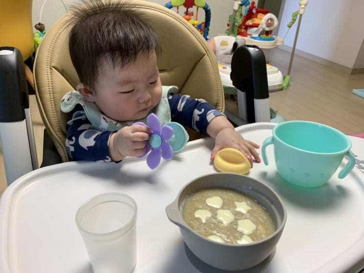  아기백일 선물은 꼬꼬노리선물세트, 이유식준비물 치발기 준비까지 완료!