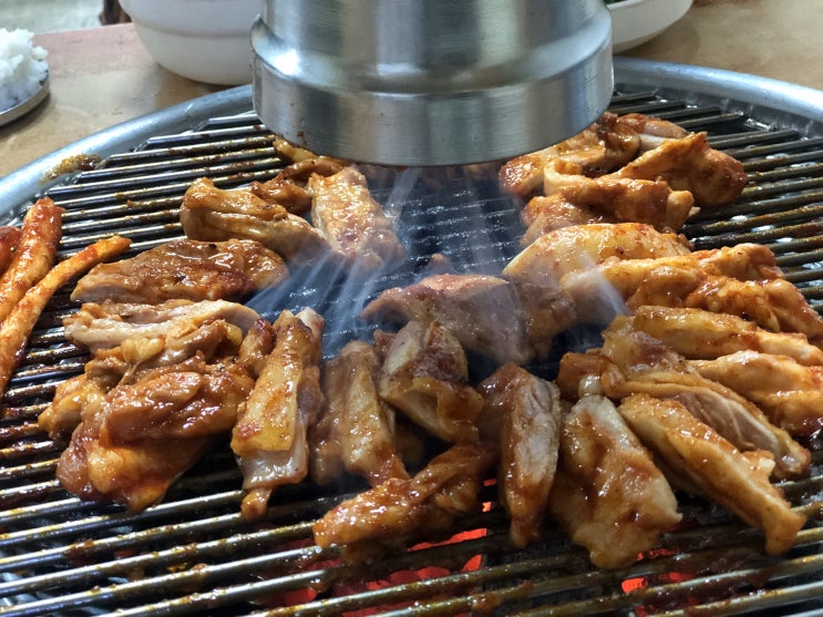 춘천맛집, 춘천산더덕숯불닭갈비