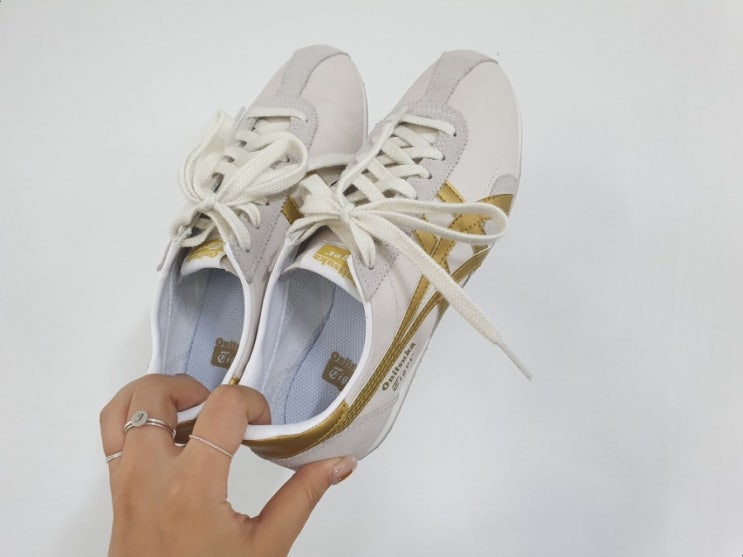 오니츠카타이거 런스파크 레더 211937056_9994(ONITSUKA TIGER) 여주아울렛에서 겟! 커플운동화 강추!