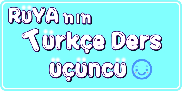 터키어 배우기 3