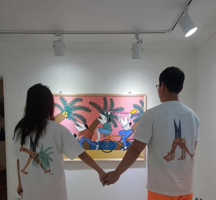달나나 일상 : 차푸름작가 개인전, 서면나들이 (190902-190903) 달나나 일상 : 차푸름작가 개인전, 서면나들이 (190902-190903)
