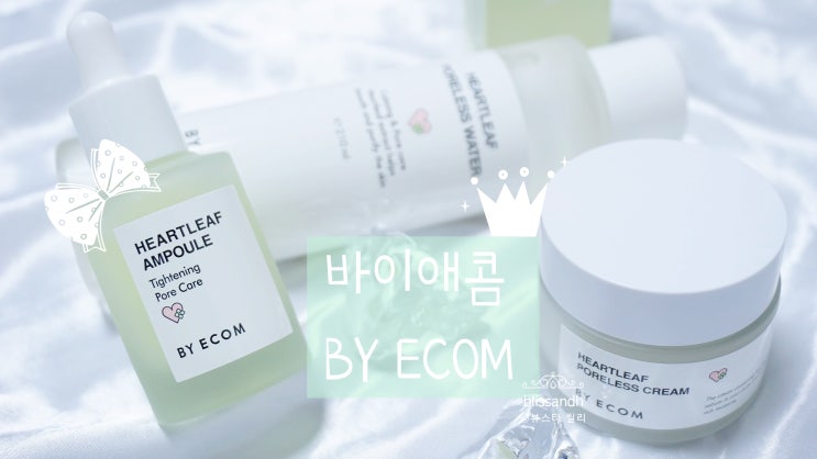  모공케어천재 바이애콤 어성초 모공 하트리프 라인