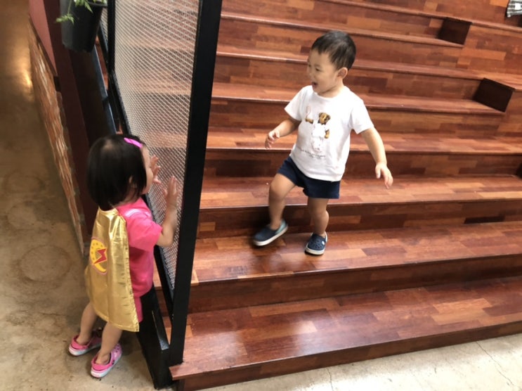  2019.7.31~8.4 원주 / 7.31 원주도착, 8.1 고향이 오니 어린시절 생각에 잠겼구나. 원주 신혼부부, 언니와 조카 미소와 단계동 마이테라스, 수라칼국수