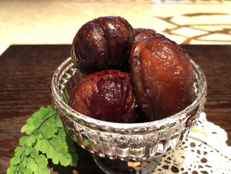  영화 리틀포레스트 핵꿀맛!  보늬밤 (밤조림)만들기