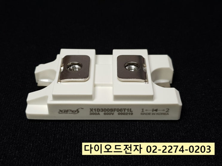  X1D300SF06T1L 판매점 XIPOS 고속다이오드 HIVRON 300A 600V