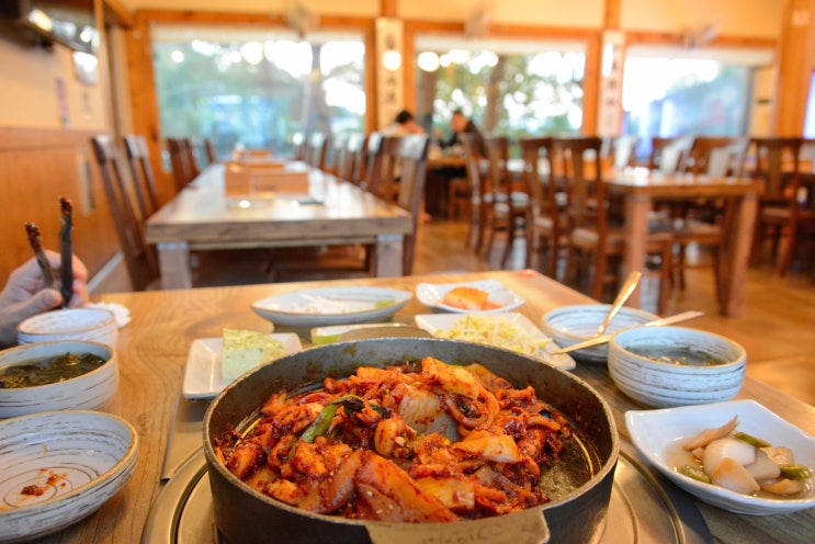  원주맛집 조가네갑오징어 원주점, 소금산출렁다리 관광 후 많이 들러~