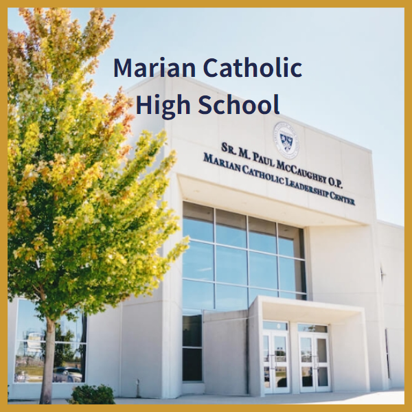 미국 조기유학 - Marian Catholic HS (블루리본 2회 명문학교) - 보딩 관리형 유학