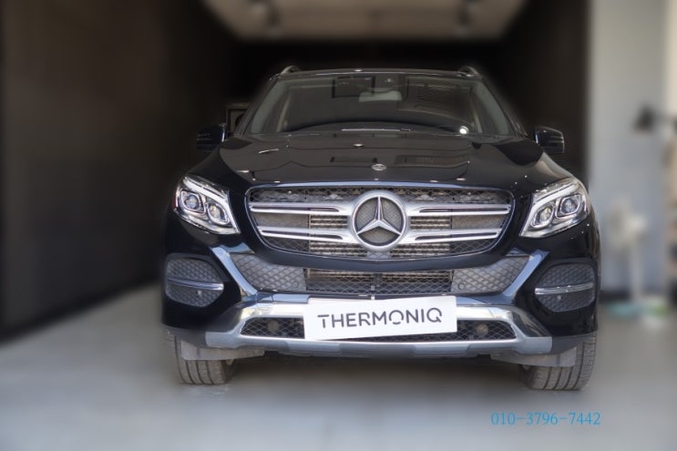  벤츠 GLE350d 열선 핸들 시공.