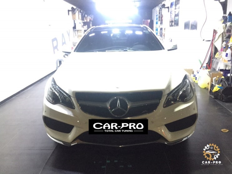 벤츠 E350쿠페 파인뷰 LX2000 블랙박스 장착! 부산 블랙박스!