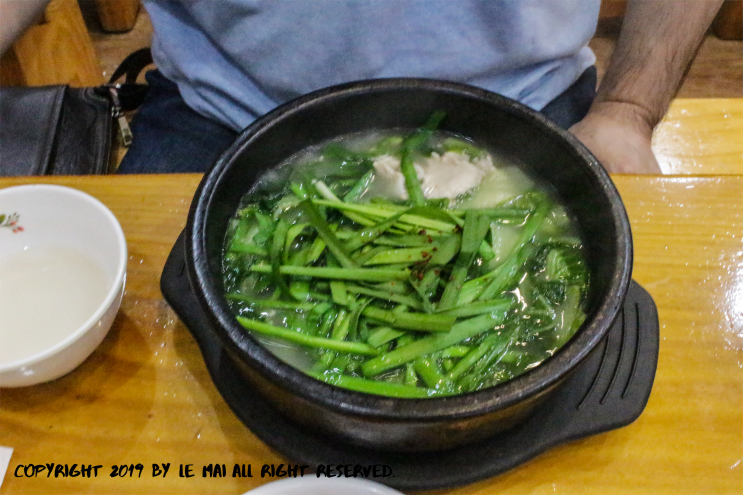  인천논현동 혼밥 큰맘할매순대국 편하죠 :)