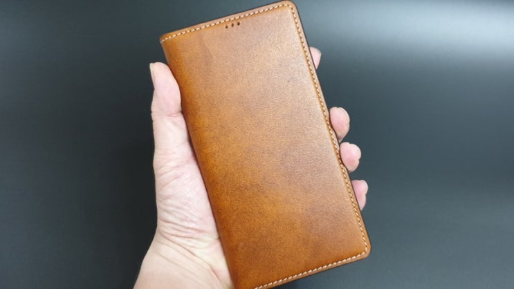  안단테너리 수제가죽폰케이스, 고급스러움이 느껴지는 핸드폰가죽케이스