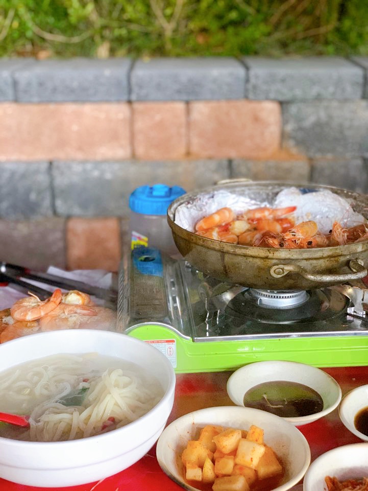 인천 소래포구 “소라횟집” 에서 왕새우구이 먹고 왔어요 !