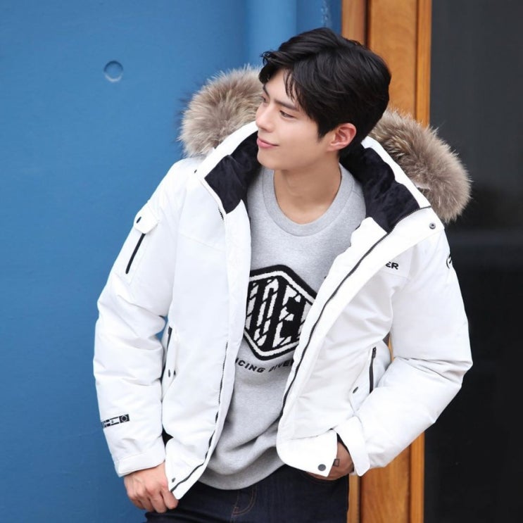  박보검 아이더 신상 숏패딩 스투키 구스다운