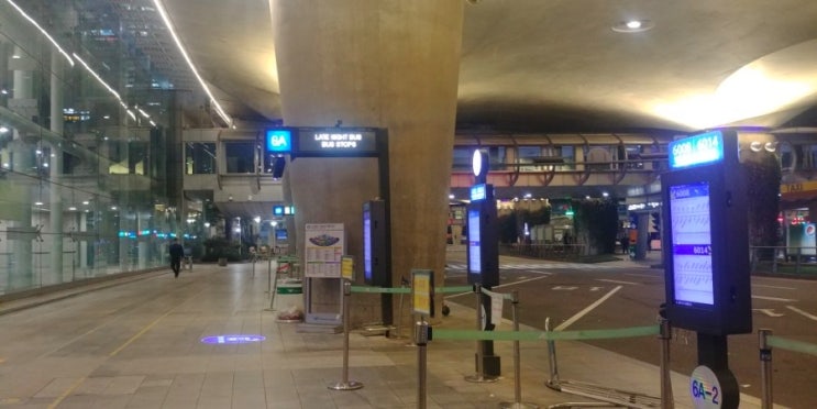 인천공항 심야버스 서울로 나오는 야간 버스 타는 방법