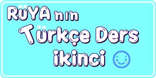 터키어 배우기 2