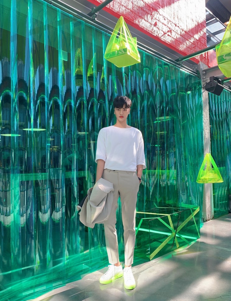  남자 데일리 슈즈 코코카피탄 더 그린 리뷰 현대카드 전시회
