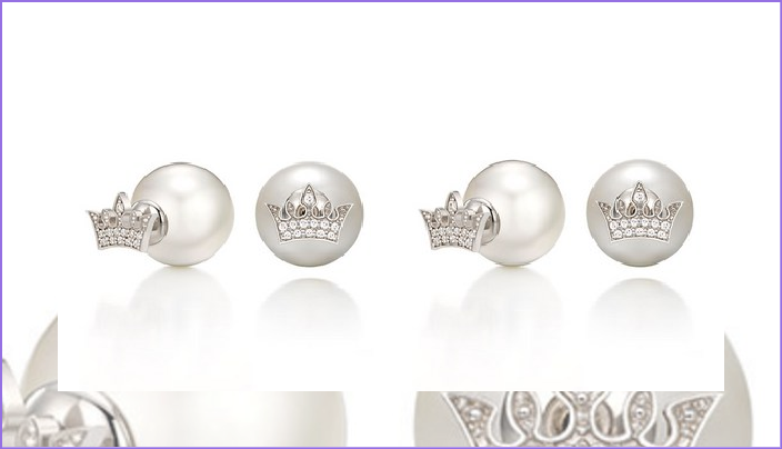  37%할인 제이에스티나 여성용 Purina Tiara 귀걸이 JJT1EQ4AS205SV000 [75,600원]