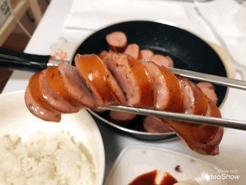  한성기업 "비바크 부어스트 후랑크 소세지" 존맛!!!!!!