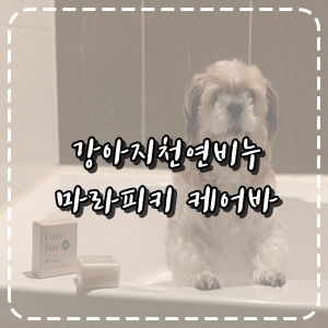  마라피키 케어바 반려동물은 중성 샴푸(Ph7)를 꼭 써야 한다