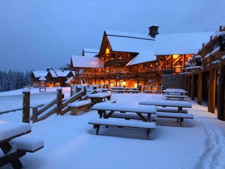 실시간으로 만나는 밴프 국립공원, 스키장의 모습