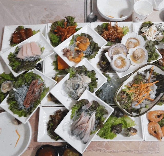  연안부두 횟집 인천항구 연안부두 맛집이네~