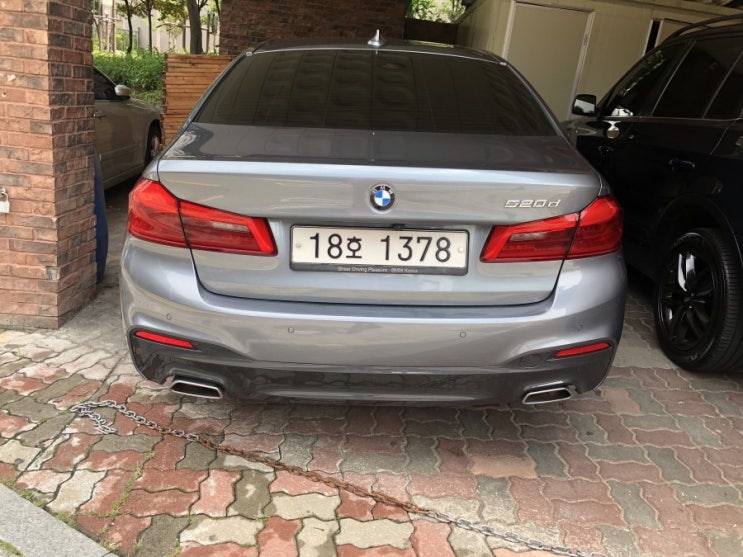  [사고대차]  벤츠 E220d 쿠페 사고 → BMW 520d 대차 
