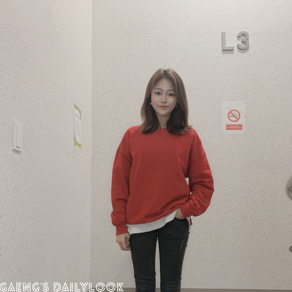  20191010 "탑텐 기모맨투맨, 따숩게 룩"