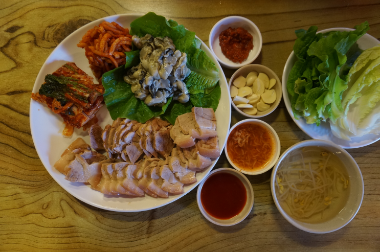  안양 보쌈 맛집 굴보쌈이 제대로네