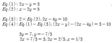  [P042] 파이썬의 연립방정식 풀기 (Simultaneous equations solver of Python)