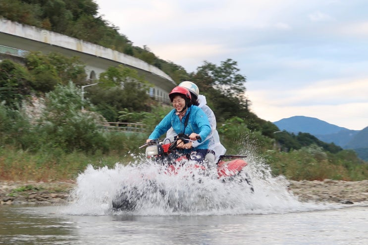  춘천 가볼만한곳, 강촌에서 ATV 사륜오토바이 스릴 짱~