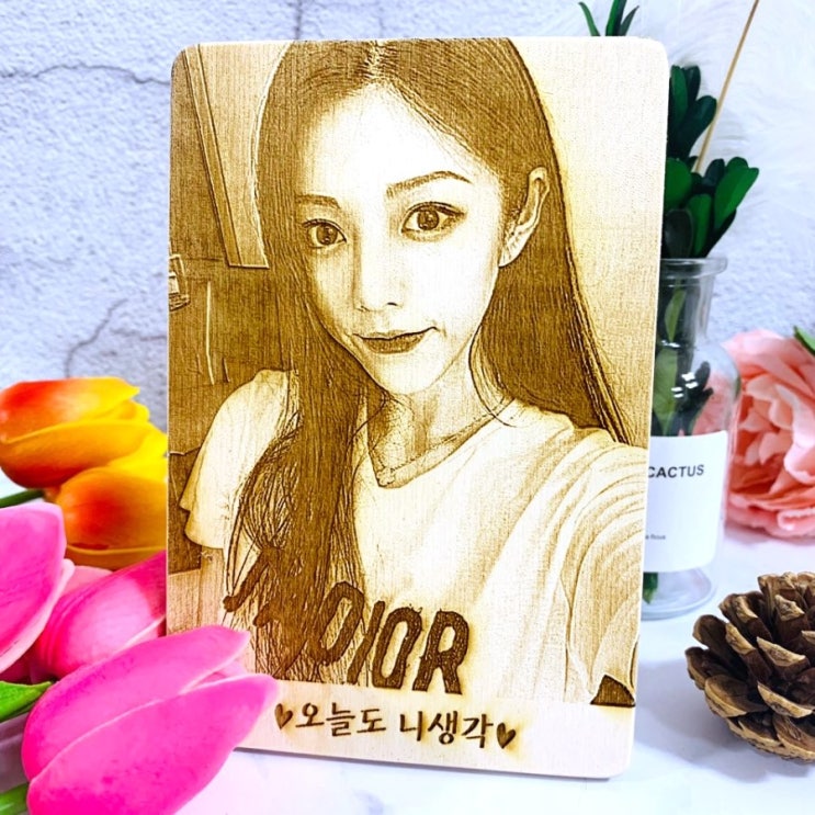  Best 기념일선물 로맨틱나무 우드포토 나무액자