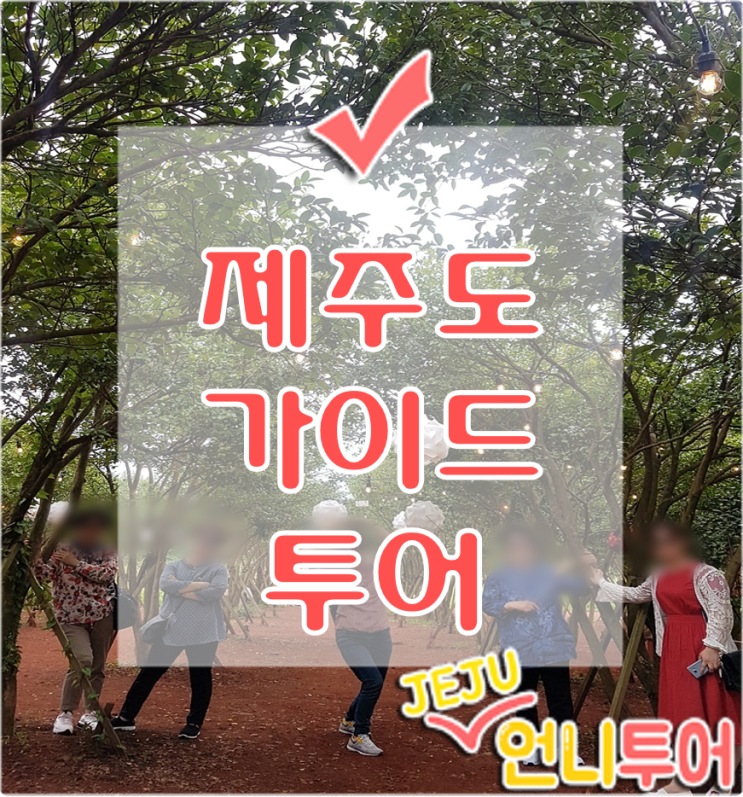  제주도가이드투어 편하게 여행할 수 있어요