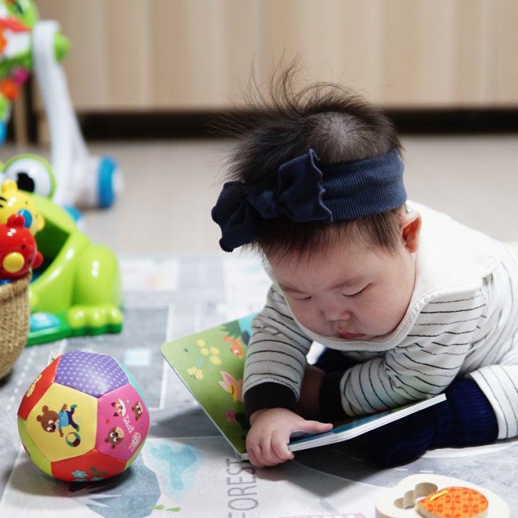  블루래빗 데굴데굴 통통 아기랑 공놀이