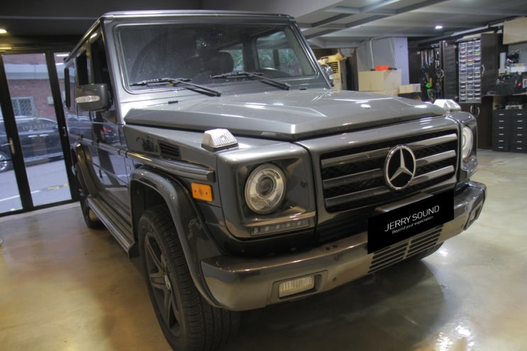  벤츠 지바겐 G55 AMG 카플레이 스피커 교체