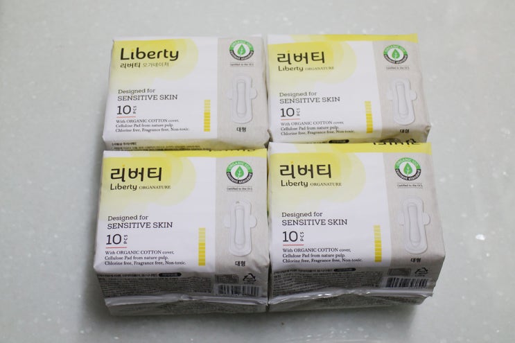  리버티 생리대 오가네이처
