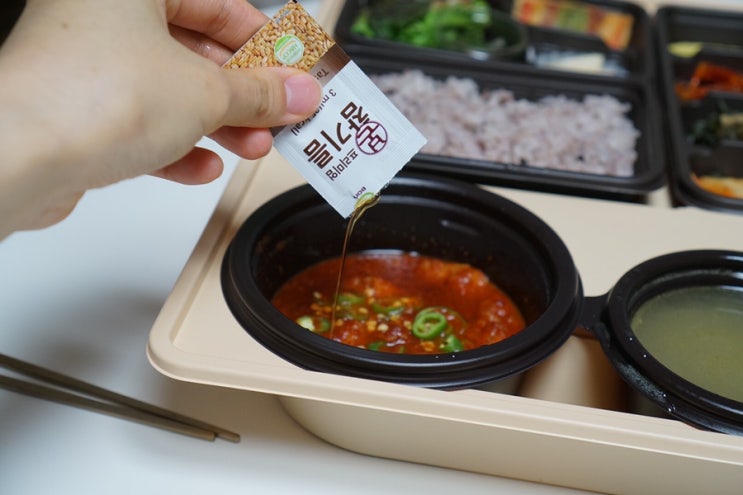  대구명물 갈비찜과 연탄불고기,중화비빔밥 본도시락에서 즐기자