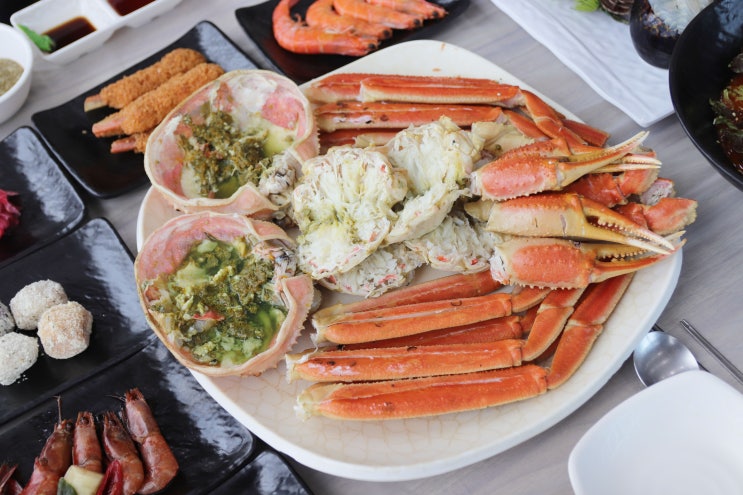  속초 대게 맛집 다양한 구성!