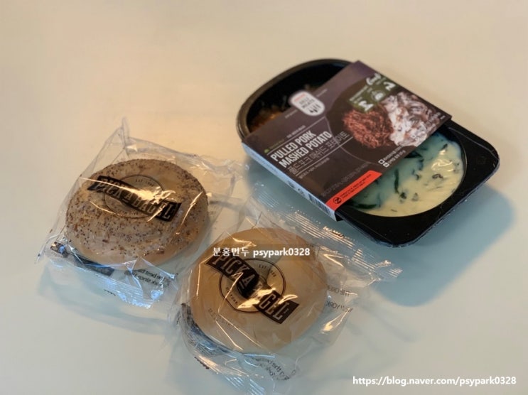  [COOK] 풀드포크 포테이토 샌드위치 만들기(마켓컬리 존쿡 델리미트 풀드포크 매쉬드 포테이토 & 픽어베이글 에브리띵 베이글, 플레인 베이글 솔직 후기 & 활용 레시피)