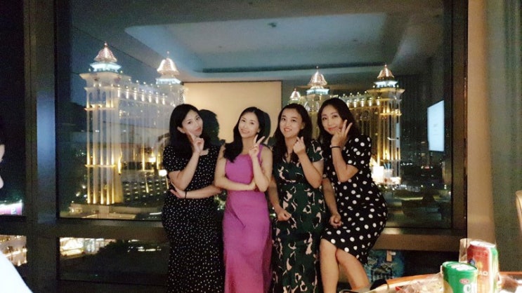  엄마4 아이8 마카오 여행기 / 5편. 메리어트호텔과 그랜드덱 , 윈팰리스 분수쇼