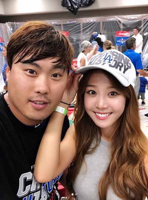  류현진 아내 배지현 임신6주?? 류현진 FA대박계약과 더불어 아빠까지 겹경사!!