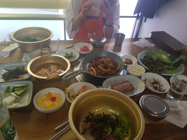  달서구 본동 행복맛집 점심정식 듬뿍칼국수