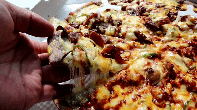  피자알볼로 신메뉴 전주불백피자 상도점에서 배달로 맛나게