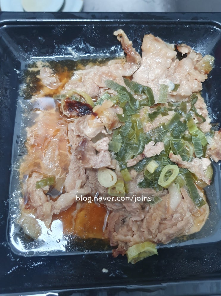  [노브랜드 냉동식품] 부타동 간단히 먹기 좋네