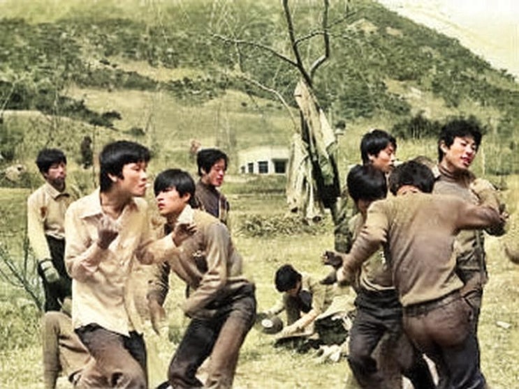  70년대 젊은이들의 고고춤과 야전전축